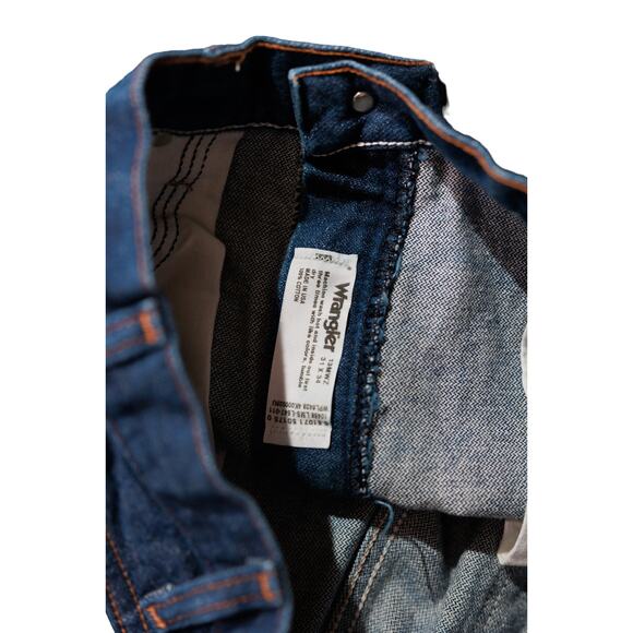 Wrangler mens 13MWZ Cowboy Cut Jeans Blue Made In USA‎  31 x 34 - Picture 6 of 7